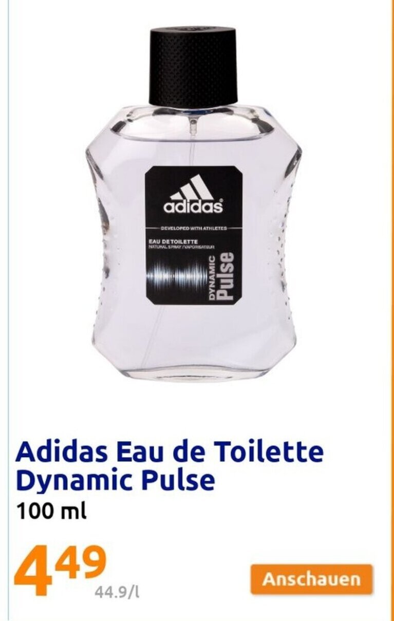 Action Adidas Eau de Toilette Dynamic Pulse 100ml Angebot
