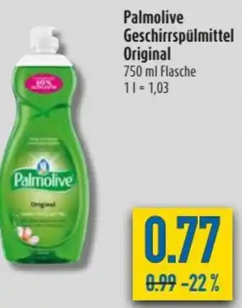 diska Palmolive Geschirrspülmittel Original 750ml Angebot