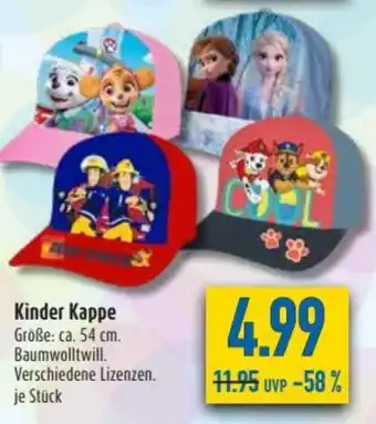 diska Kinder Kappe Angebot