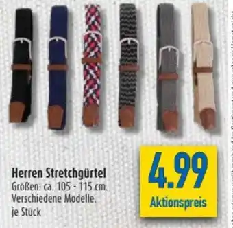 diska Herren Stretchgürtel Angebot