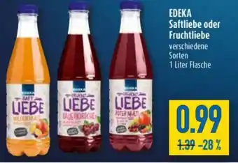 diska Edeka Saftliebe oder Fruchtliebe 1L Angebot