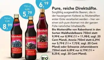 Vita Nova Bio Muttersäfte von Rabenhorst 750 ml Angebot