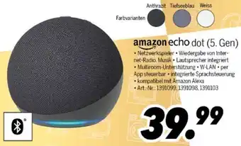 MEDIMAX amazon echo dot (5. Gen) Angebot