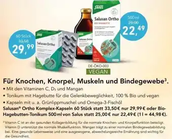 Vita Nova Salusan® Ortho Komplex-Kapseln 60 Stück Angebot