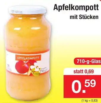 Zimmermann Apfelkompott 710g Angebot