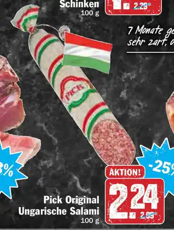 Hit Pick Original ungarische Salami 100g Angebot