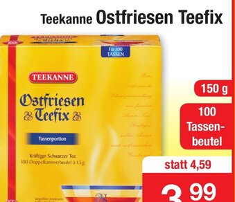 Zimmermann Teekanne Ostfriesen Teefix 150g Angebot