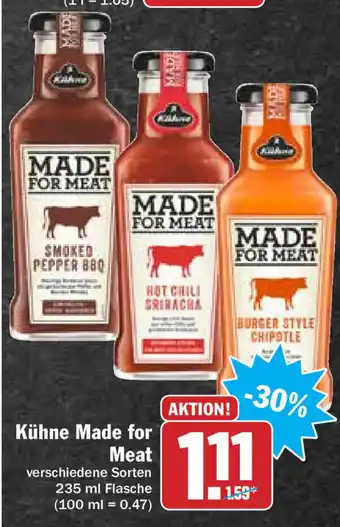 Hit Kühne Made for Meat 235ml Angebot