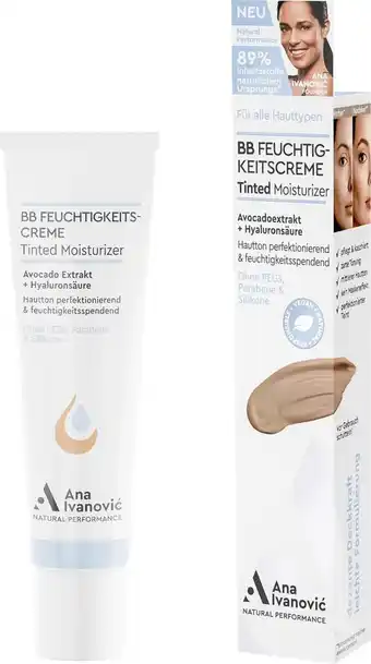 dm drogerie Ana ivanović natural performance bb creme tinted Angebot