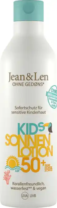 dm drogerie Jean&len sonnenmilch kids sensitiv lsf 50+ Angebot