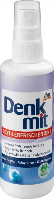 dm drogerie Denkmit textilerfrischer 3in1 probiergröße Angebot