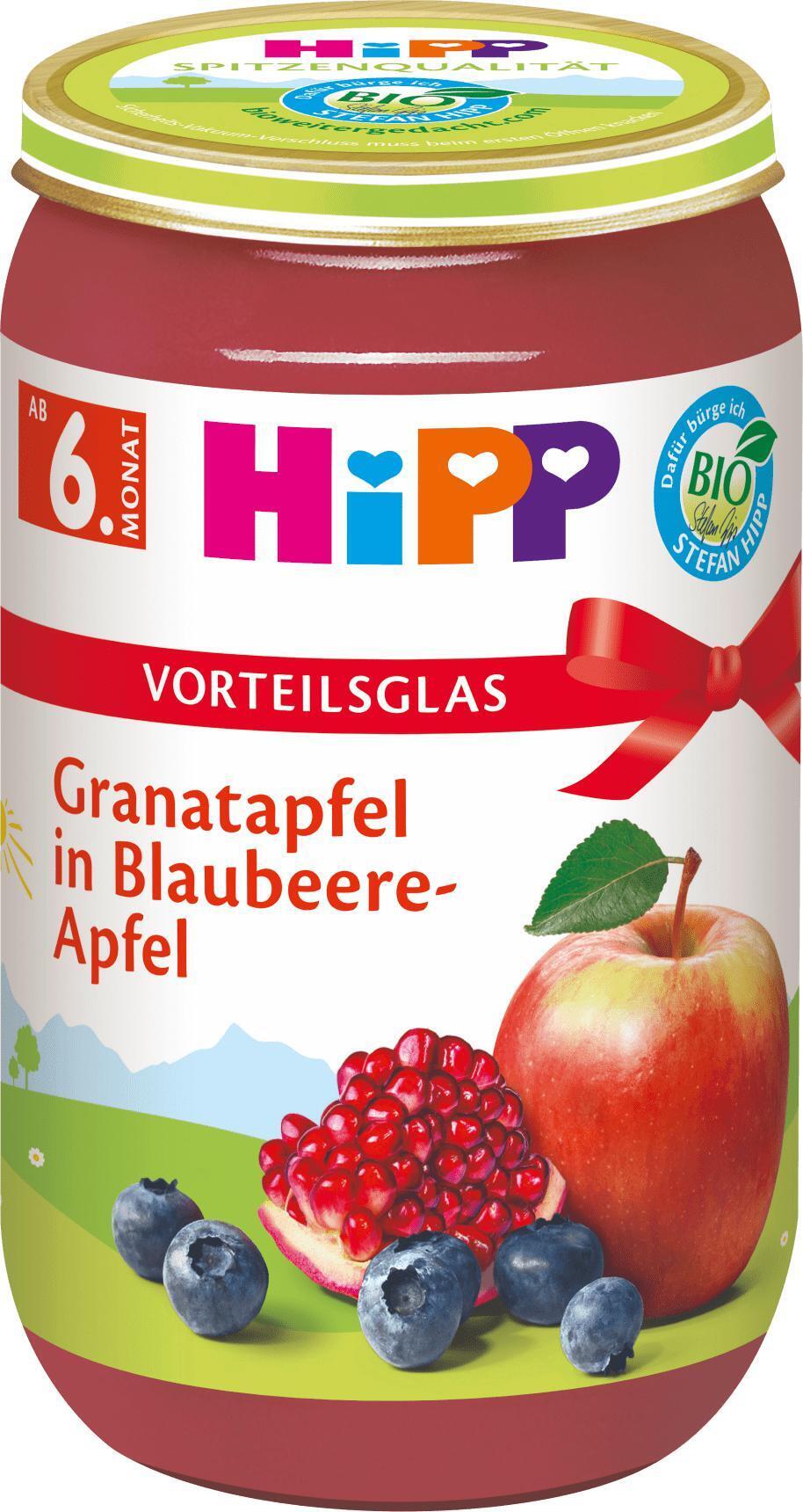 dm drogerie Hipp früchte granatapfel in blaubeere-apfel ab 6. monat Angebot