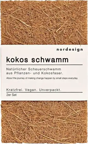 dm drogerie Nordesign geschirrschwamm kokos Angebot