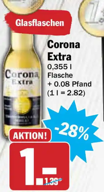 Hit Corona Extra 0,355L Angebot