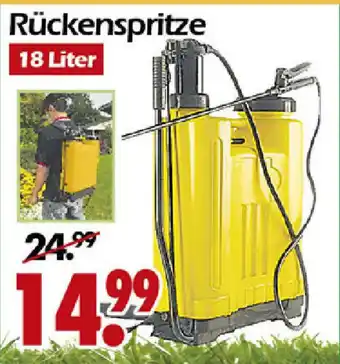 Wreesmann Rückenspritze 18 L Angebot