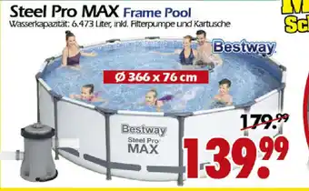 Wreesmann Steel Pro Max Frame Pool Angebot