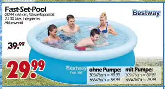 Wreesmann Bestway Fast Set Pool Angebot