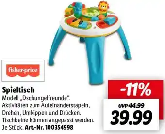 Lidl fisher-price Spieltisch Angebot