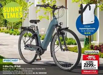 Lidl FISCHER E-Bike City, 28 Zoll Angebot