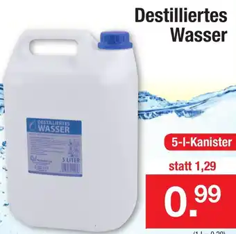 Zimmermann Destilliertes Wasser 5L Angebot