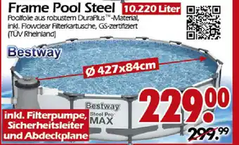 Wreesmann Bestway Frame Pool Steel Angebot