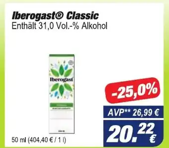 Easy Apotheke Iberogast® Classic Enthält 31,0 Vol.-% Alkohol 50ml Angebot