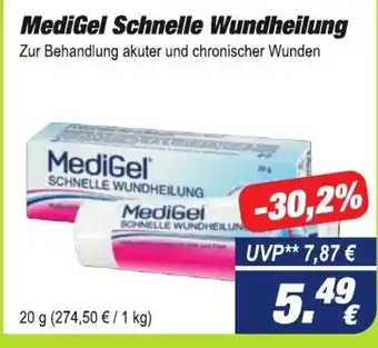 Easy Apotheke MediGel Schnelle Wundheilung Zur Behandlung akuter und chronischer Wunden 20g Angebot