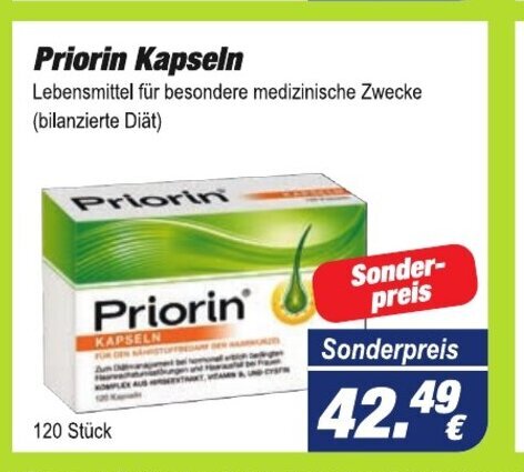 Easy Apotheke Priorin KAPSELN 120 Stück Angebot