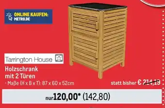 METRO Tarrington House Holz-Regal mit 2 Schubladen Angebot