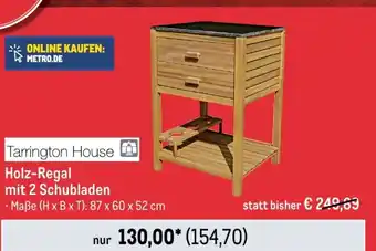 METRO Tarrington House Holz-Regal mit 2 Schubladen Angebot