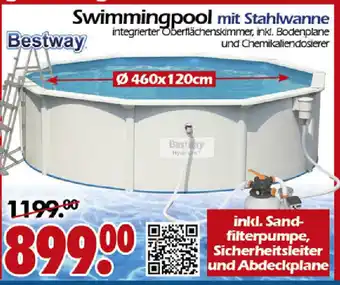 Wreesmann Bestway Swimmingpool mit Stahlwanne Angebot