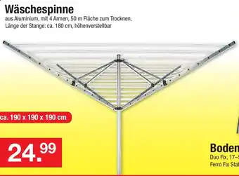 Zimmermann Wäschespinne Angebot