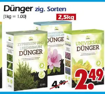 Wreesmann Dünger 2,5 kg Angebot