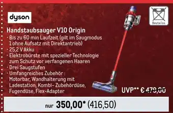 METRO dyson Handstaubsauger V10 Origin Angebot