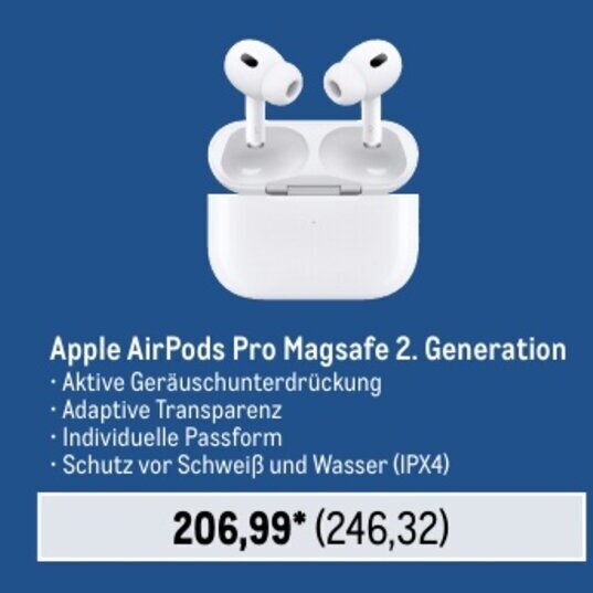METRO Apple AirPods Pro Magsafe 2. Generation Angebot