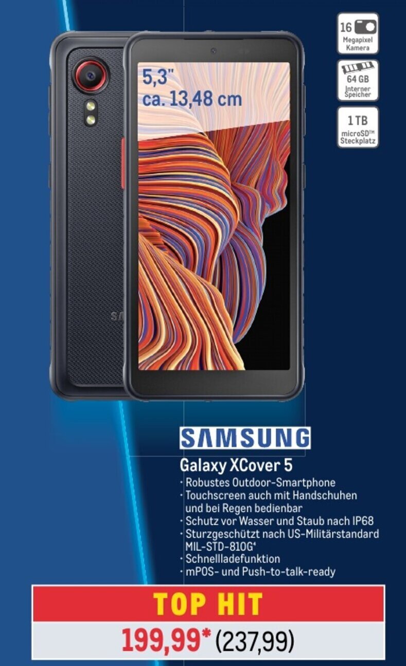 METRO SAMSUNG Galaxy XCover 5 Angebot