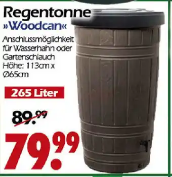 Wreesmann Regentonne Woodcan Angebot