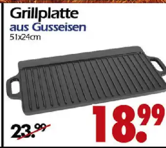 Wreesmann Grillplatte aus Gusseisen Angebot