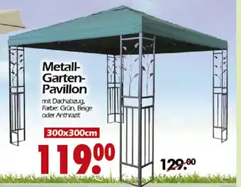 Wreesmann Metall Gartenpavillon Angebot