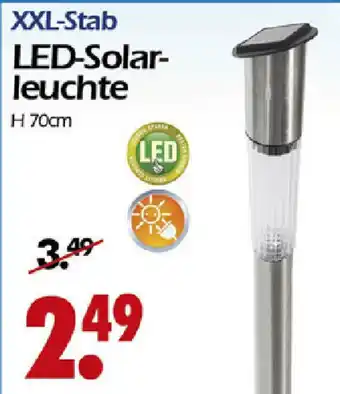 Wreesmann XXL Stab LED Solarleuchte Angebot