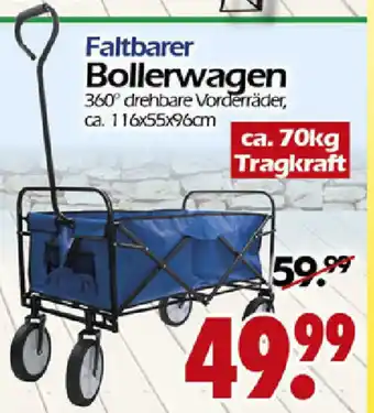 Wreesmann Faltbarer Bollerwagen Angebot