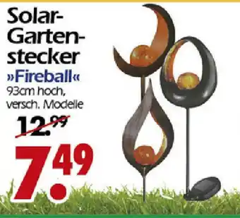 Wreesmann Solar Gartenstecker Fireball Angebot