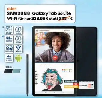 Euronics Samsung Galaxy Tab S6 Lite Angebot