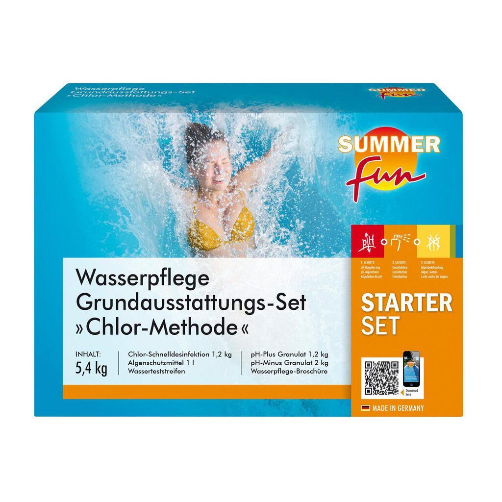 Summer fun wasserpflege grundausstattungsset chlor maxipack 5,4 kg