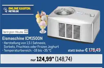 METRO Tarrington House Eismaschine ICM1500N Angebot