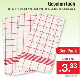 Zimmermann Geschirrtuch Angebot