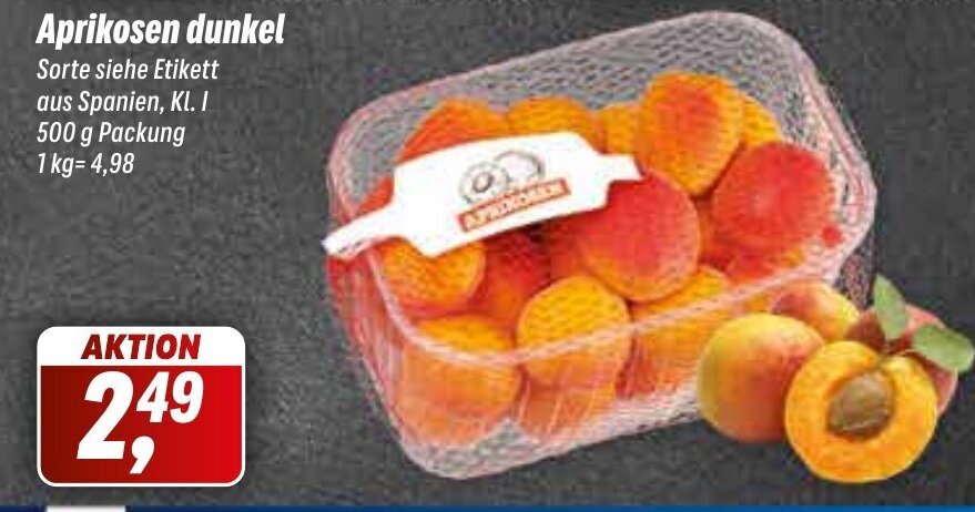 Simmel Aprikosen dunkel 500g Angebot