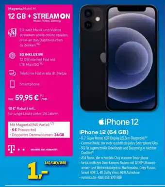 Euronics iPhone 12 64GB Angebot