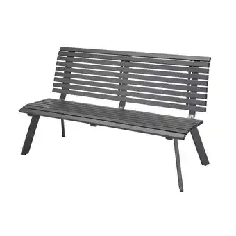 toom Baumarkt Gartenbank 'leni' 2-sitzer aluminium 150 x 89 x 63,5 cm Angebot