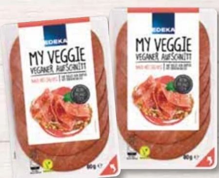 Edeka Frischemarkt My veggie aufschnitt nach art salami Angebot